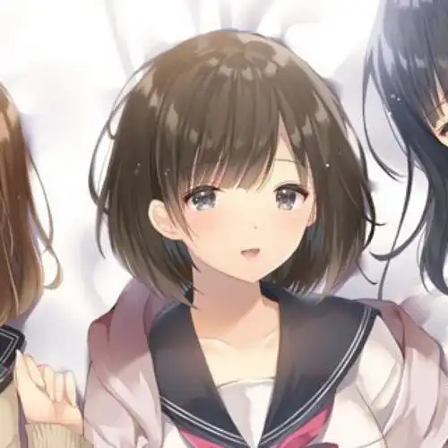 爱野美奈子闺蜜多人头像团体多人头像自截四人头像