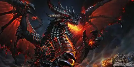 魔兽故事它是魔兽史上最强大的龙王天命之灭世龙万物之终结者