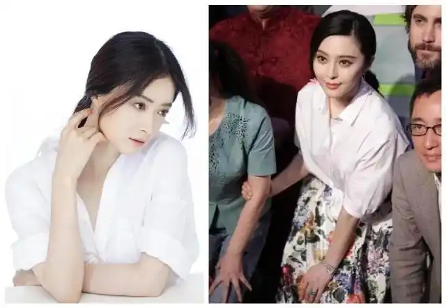 蒋欣范冰冰身材不咋地穿衣却美爆竟有惊人相似点