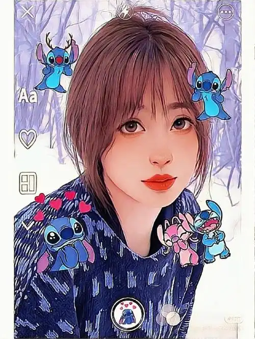 虞书欣的动漫你们觉得哪张更好看打在评论区