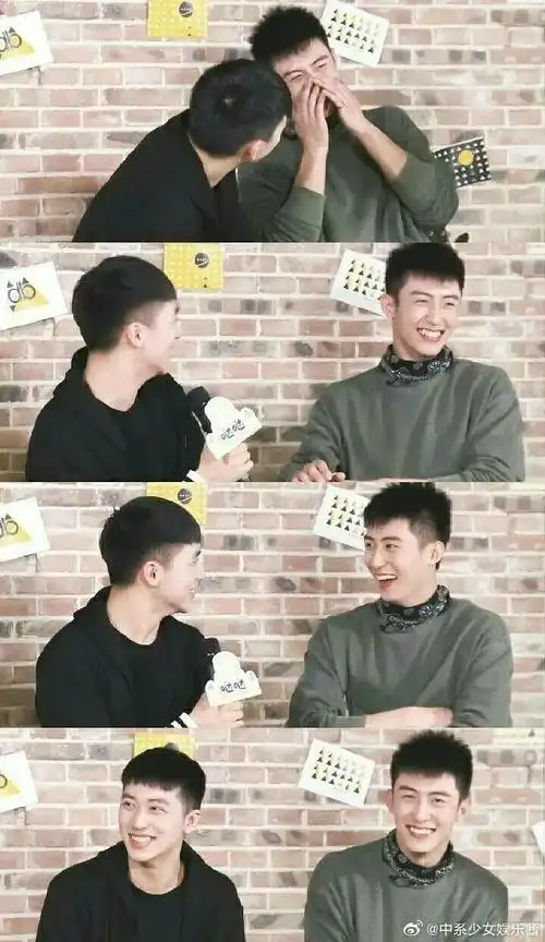 黄景瑜许魏洲一款很好磕的be型cp