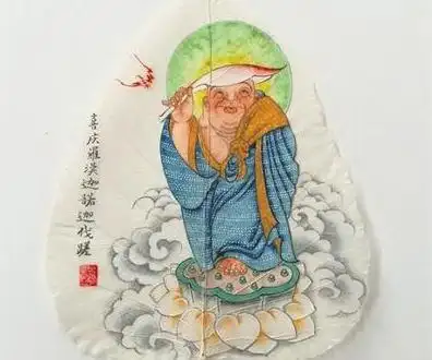 独具个性的菩提叶画_网易艺术