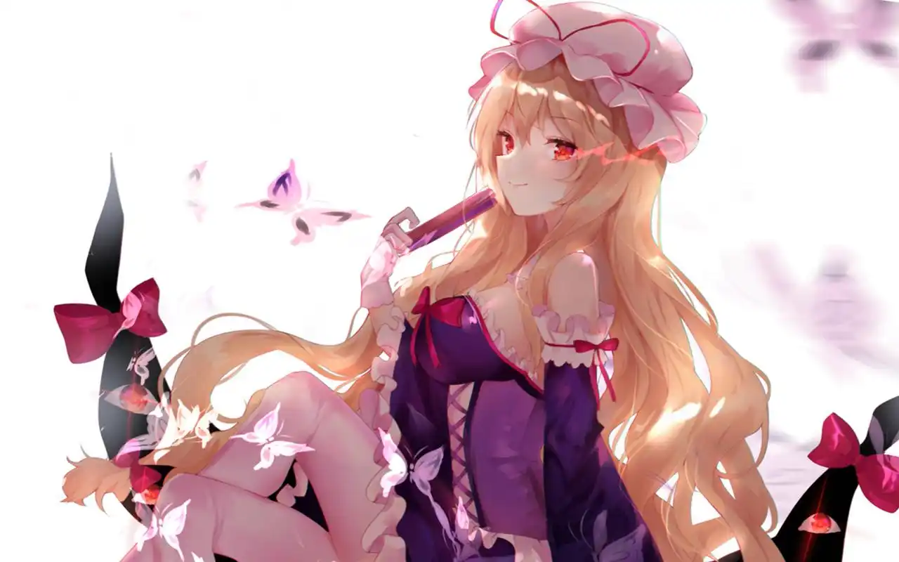 日本性感动漫美女桌面壁纸图片