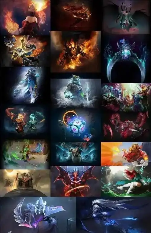 至今推出的至宝有火女,军团,恐怖利刃,炸弹人,影魔,幻影刺客,冰女