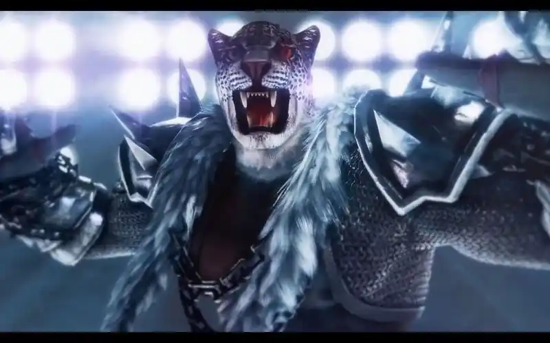 铁拳战记_tekken_7_law_洛_vs_armor king 铠甲豹