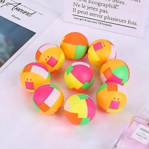 迷你儿童益智拼插积木玩具创意智力拼装球男孩怀旧经典拼装玩具球