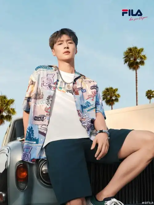 fila代言人张艺兴##fila mix主理人张艺兴##fila时尚