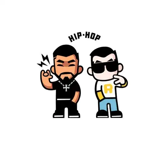 嘻哈潮玩人物ip形象设计图0