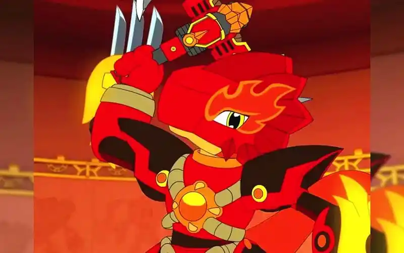 斗龙战士:勇气之火!达力古燃起星龙之火,火象星城解放