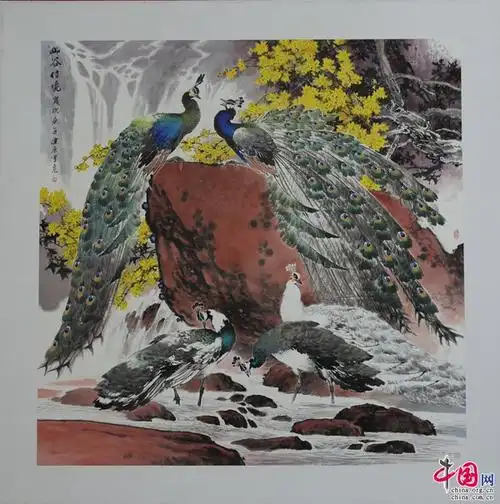 云岭春色美喜迎党的二十大五人中国画画展曲靖开展