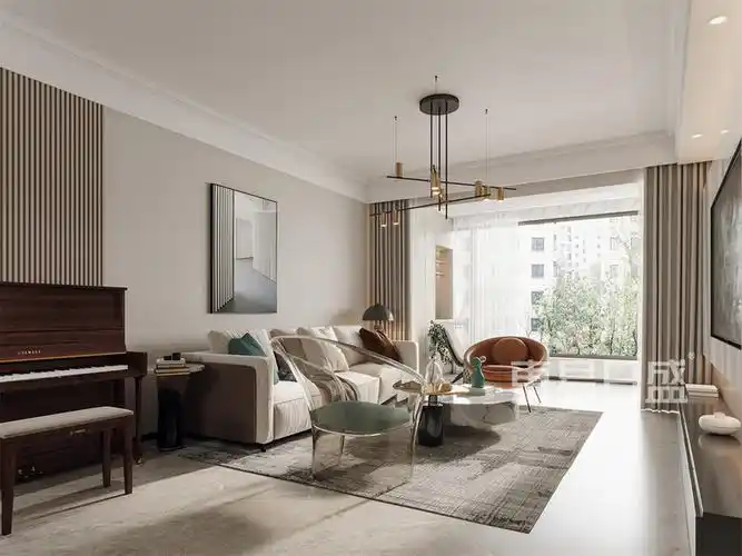 双利城央府 126㎡ 现代风格装修效果图