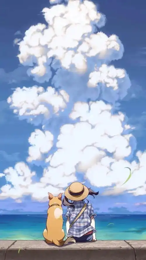 治愈系动漫插画壁纸丨她的美丽可爱是永远也挖不完的宝藏