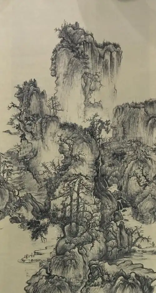 早春图_纸本水墨_国画_宝甄网