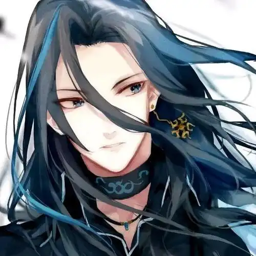 男长发古风动漫头像高清 动漫头像图片大全 -【爱个性】