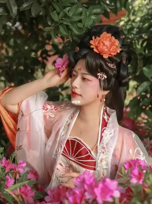 超美的唐式造型唐朝贵妃本妃汉服发型篇