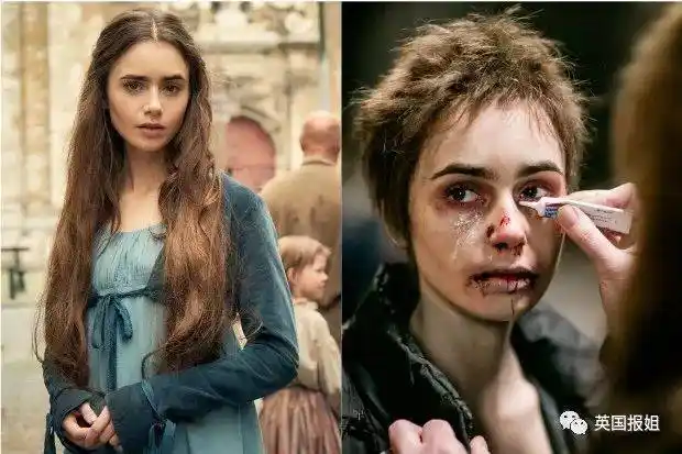 还有这两年她抛弃形象出演的 《悲惨世界》和 《骨瘦如柴》▼