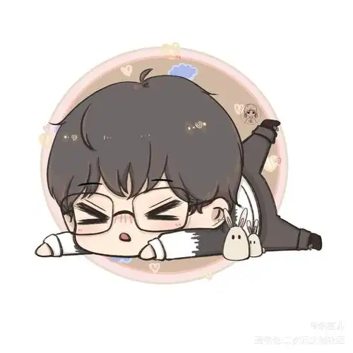 景向_q版头像周边设计cv圈原创设计原创头像景向谁依景向谁依原创绘画