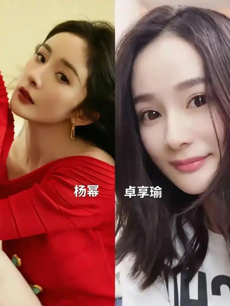 女明星替身相似度,看看谁最像? #刘亦菲 #杨幂 #迪丽热巴 - 抖音