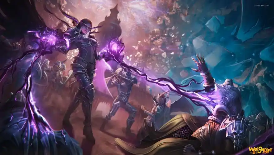 虎牙四天王进军《暗影国度》:早安,魔兽打工人!