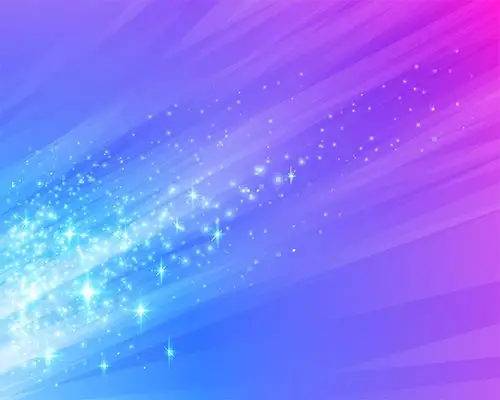 梦幻炫彩光线背景矢量素材