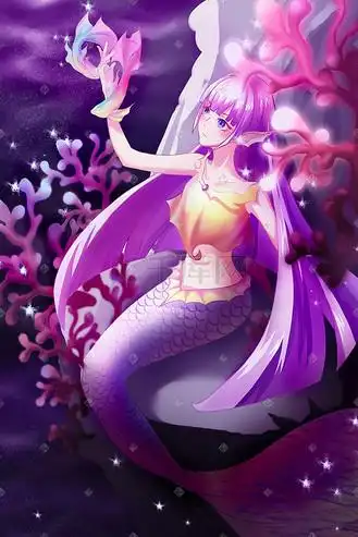 插画十二星座双鱼座插画企业vip免费下载插画卡通手绘十二星座美女