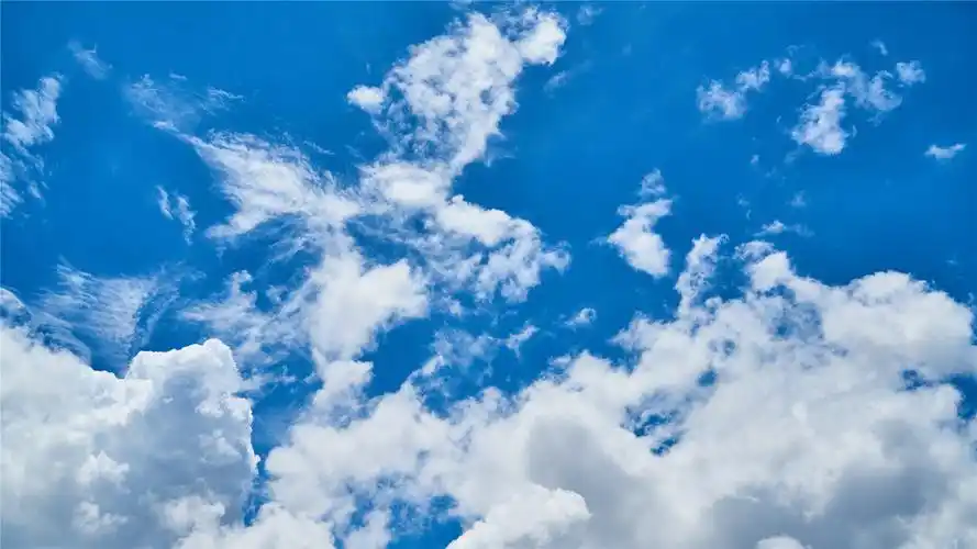 唯美蓝天白云摄影高清桌面壁纸_风景壁纸_壁纸下载_美桌网