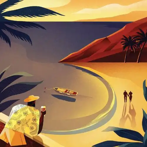 【审美练习|插画】这位设计师的插画充满想象力,巧妙地利用了空间,对