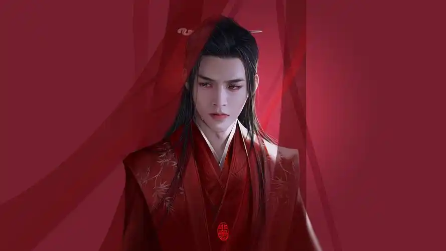 插画师非墨作品红衣温客行