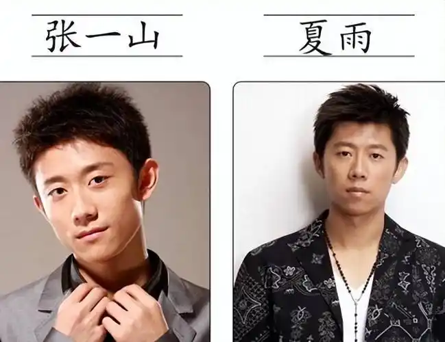 这6对长相相似的明星,真是同脸不同命!_章子怡_夏雨_张一山