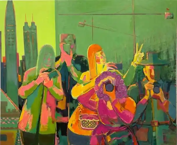 罗湖美术馆展讯时代画卷第十七届深圳画家画深圳美术作品展