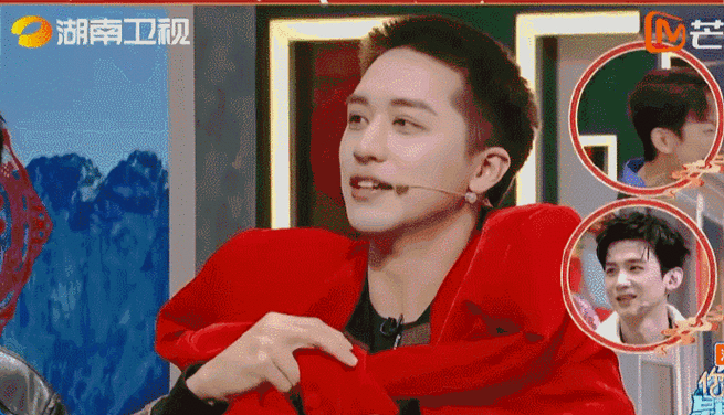 许魏洲龙年穿搭##许魏洲开工红西装