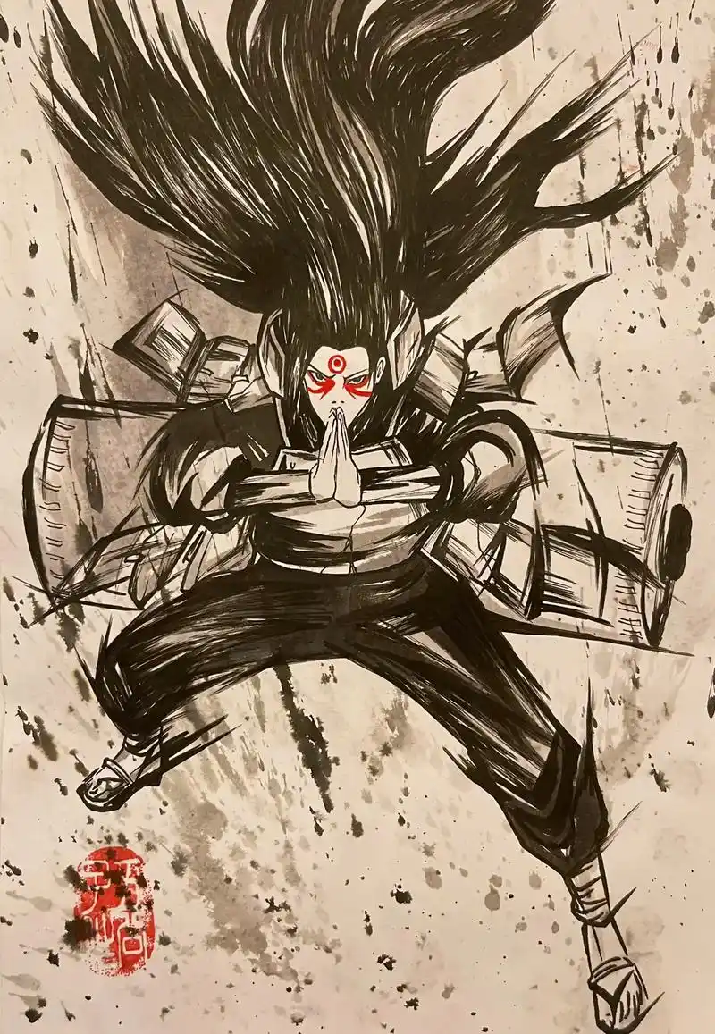 初代火影千手柱间 仙人模式.#火影忍者 #千手柱间 #初代火 - 抖音