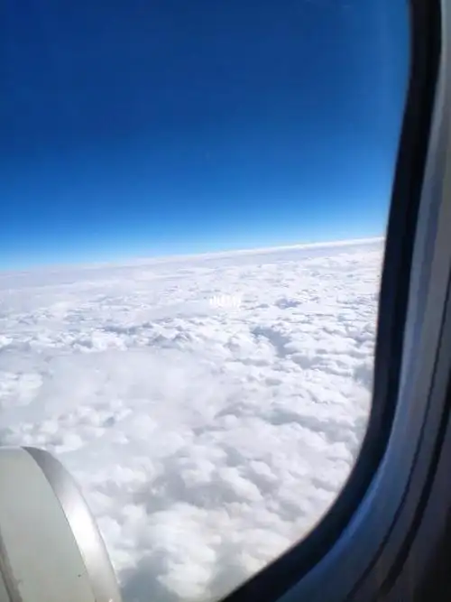 飞机上拍的最美一张