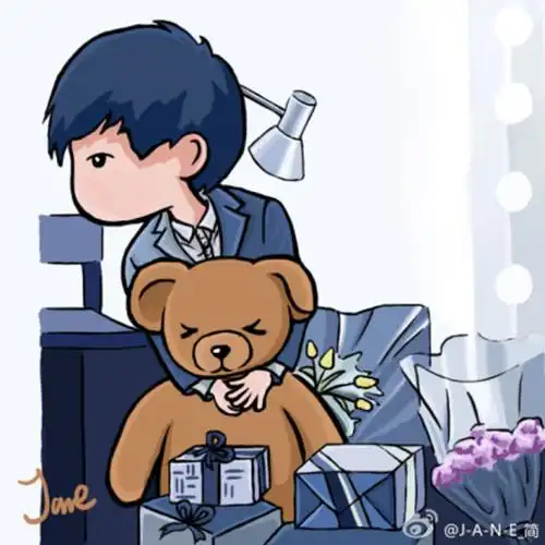 跪求林俊杰卡通形象大图