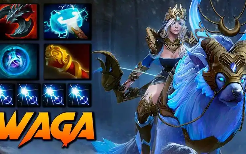 31 dota2】waga米拉娜教学!神箭手!_dota2_教学视频