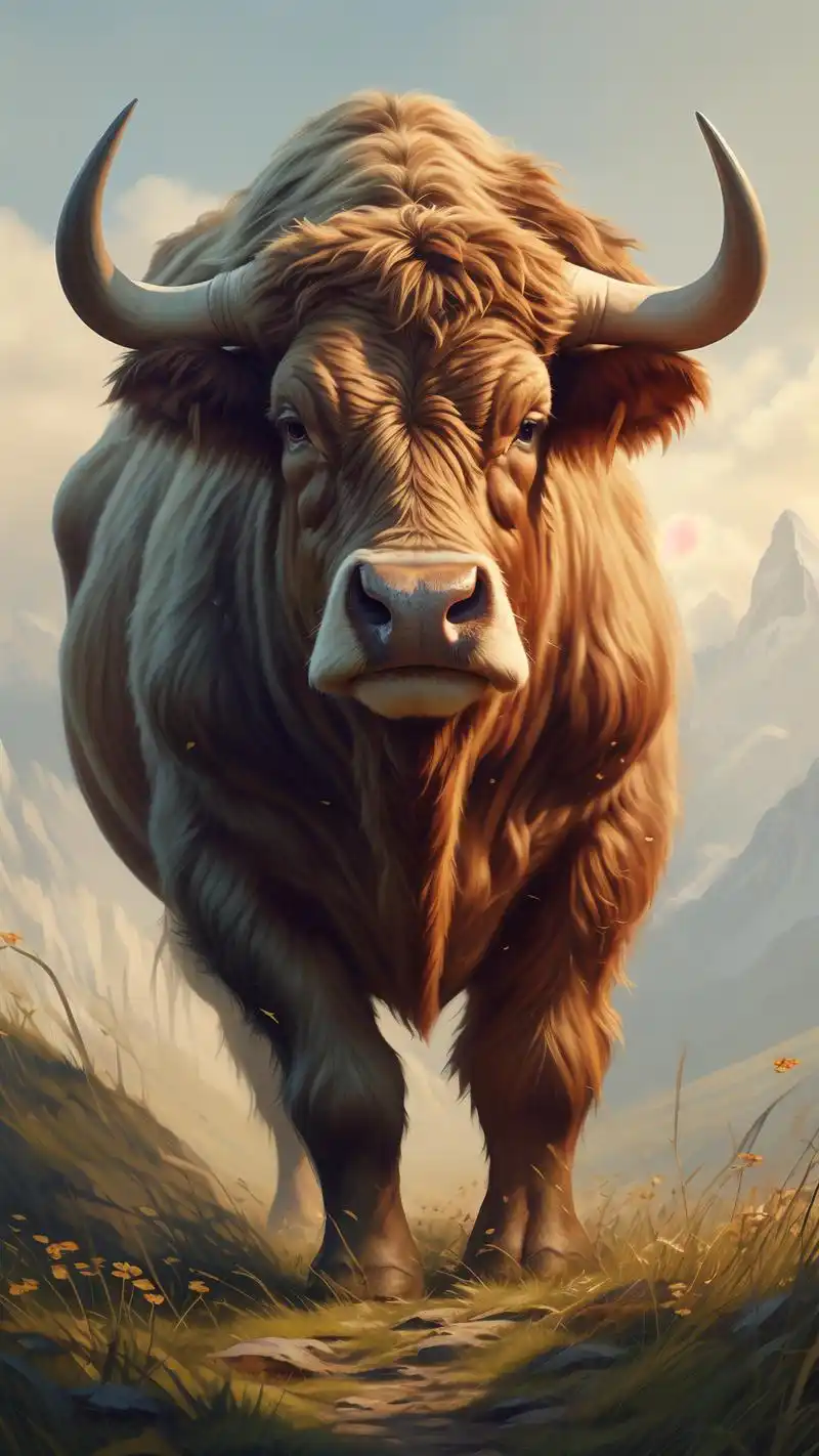 99 亲们,今天给你们带来一组超酷的牛壁纸!