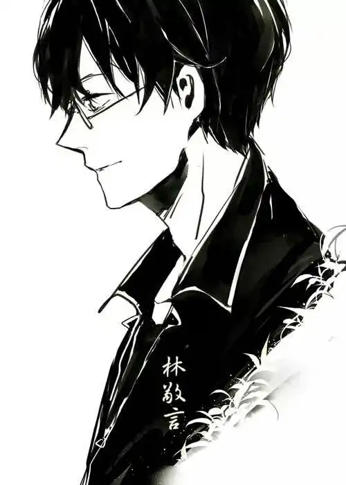 求简单一点的侧脸,动漫男透