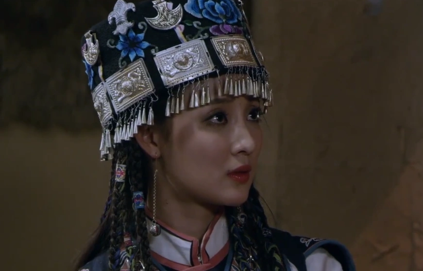 电视剧武当一剑蓝水灵扮演者孙佳雨古装剧照图片