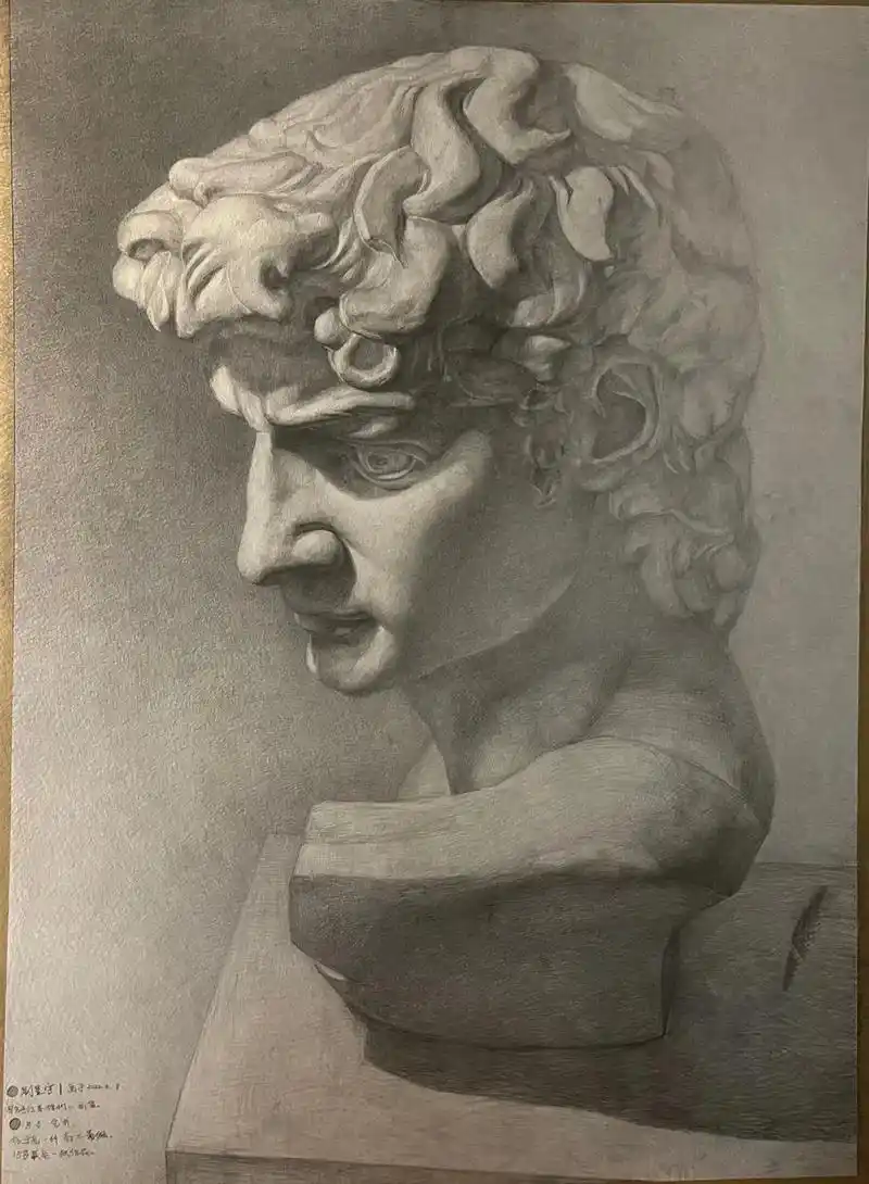 15岁最后一张画