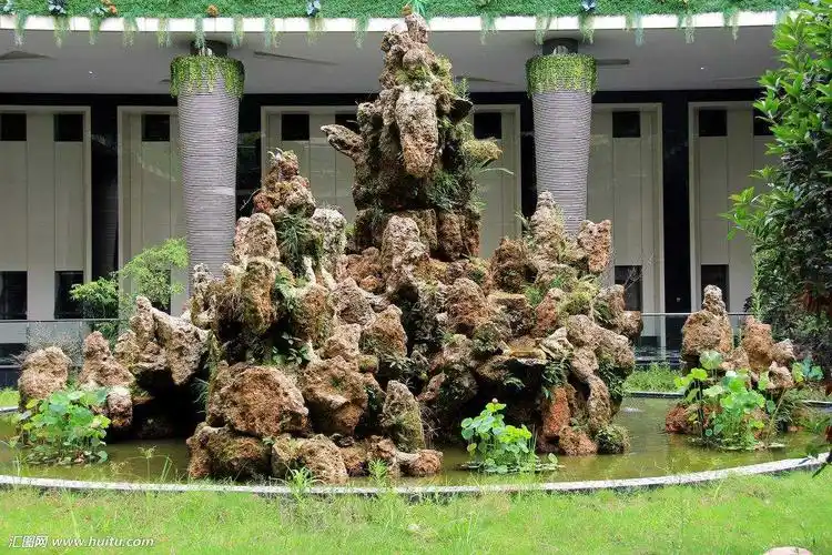 鄂州学校假山石