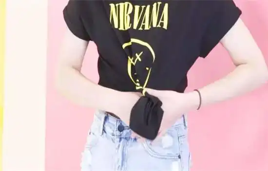 t恤的有什么打结方法?分享步骤图