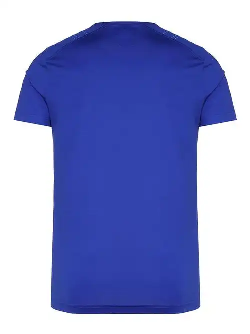 verri/verri 男士深蓝色微弹圆领短袖t恤-男士短袖t恤