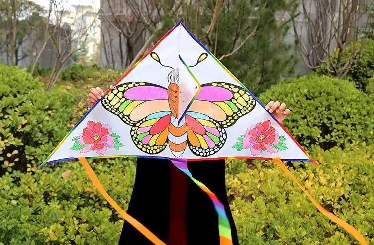 风筝的手工材料儿童节礼物促销款1米图案线1件价格购买少于10件的选