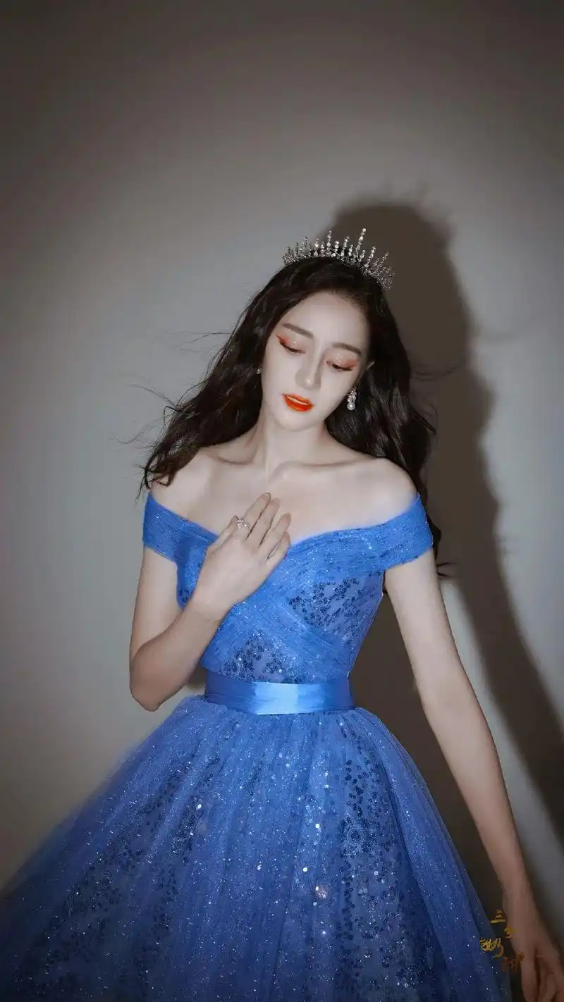 在我心中这就是真人版的白雪公主迪丽热巴真