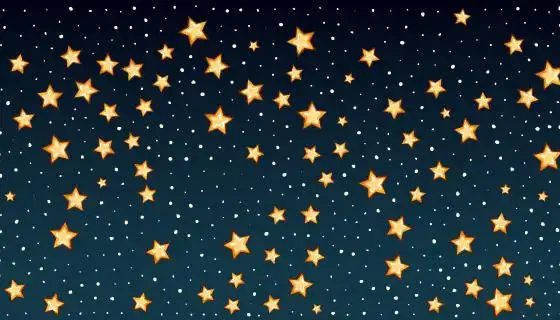 星星背景矢量素材(eps)_dowebok