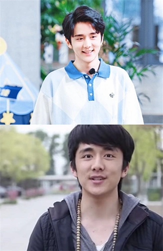 张新成的辨识度还是挺高的,看刚出道的照片还能认出来是他.