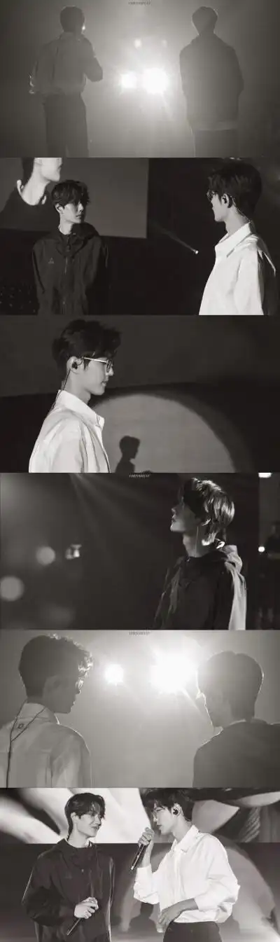 王一博肖战博君一肖图片来自微博@陈诗言侵删!