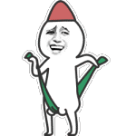 贱公公洗澡帽子搞笑gif动图_动态图_表情包下载_soogif