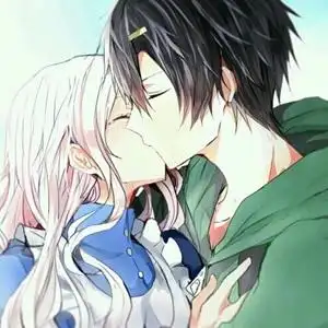 热情拥吻你_卡通情侣头像图片_扣扣居