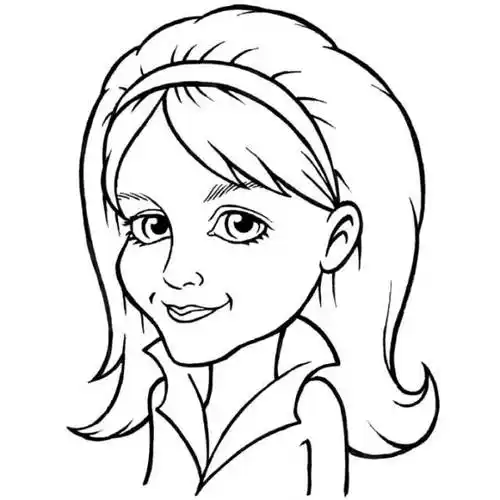 肖像画之漫画肖像教程_人物